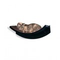 The Refined Feline The Refined Feline LOT-LEAF-ES Lotus Leaf Cat Shelf; 22 x 10.5 x 9 in. - Espresso LOT-LEAF-ES